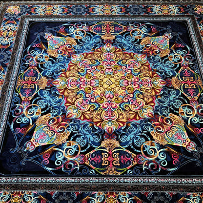 Luxury Persian Carpet - Traditional Silk Iranian Rug